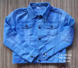 (FREE ONG) JAKET JEANS JINS DENIM