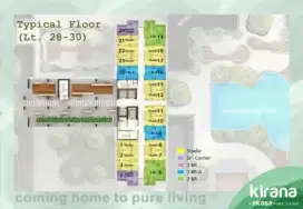 Jual murah SATU BEDROOM Apartemen AKASA SERPONG