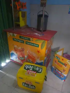 Perlengkapan jualan teh /nego