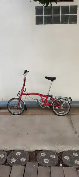 Brompton M3L 2004 3 speed Red