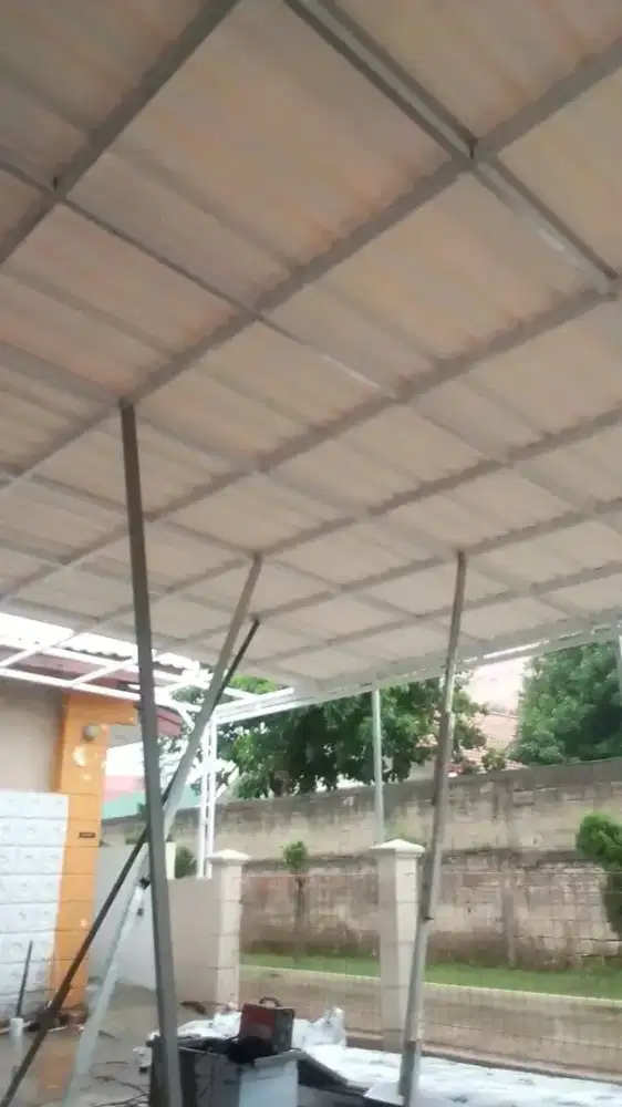 Kanopi atap alderon Rs
