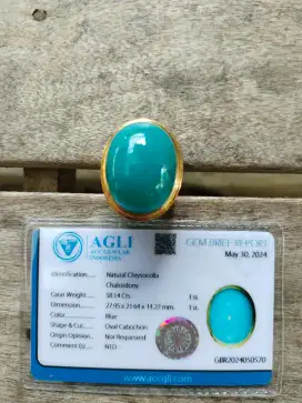 Bacan jumbo ring perak