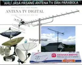 pusat instalasi jasa pasang antena TV digital service parabola