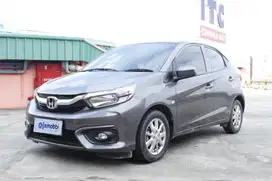 KM Rendah TDP 8,JT Honda Brio Satya 1.2 E Bensin-AT Abu 2021