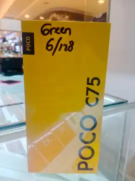 Xiaomi poco C75 6/128 garansi resmi 1 tahun