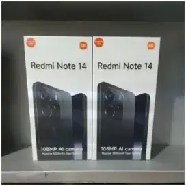 Xiaomi redmi note 14 256gb ram 8gb dan8/128 resmi