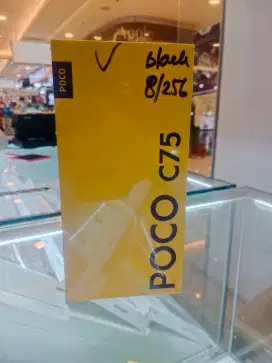 Xiaomi poco C75 8/256 garansi resmi 1 tahun