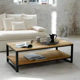 Meja minimalis industrial