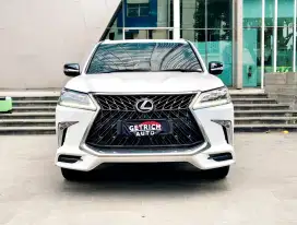 Lexus LX570 2019 Sport  FACELIFT warna  Putih Super Mulus