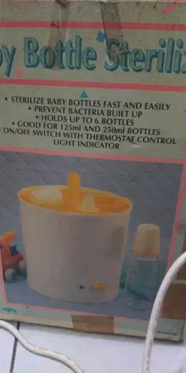 Preloved I.Q Baby Steril botol susu, empeng,dot bayi