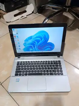 Asus x441u, i3 gen 6, ssd+hdd, garansi