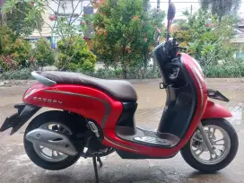 (DP 800)‼️ Plat B TangKot Scoopy Stylish Keyless Merah 2023