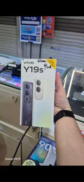 VIVO Y19S RAM 6/128 BNIB - SEGEL BOX GARANSI RESMI 1 TAHUN