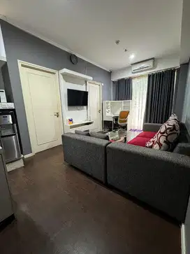DISEWAKAN 2 BEDROOMS FULL FURNISHED APARTEMEN SILKWOOD LANTAI 1 UNIT 1