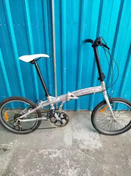 sepeda lipat wimcycle uk 20 alloy aluminium ringan top