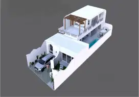 Brand New Villa di Pecatu Bali ke Bingin 10 menit