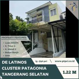 DIJUAL RUMAH DI CLUSTER PATAGONIA TANGERANG SELATAN - VIA CESSIE