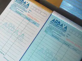 NOTA BON KWITANSI MURAH