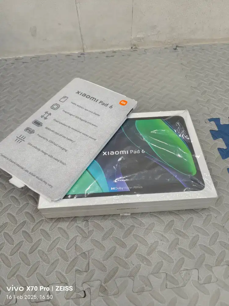 Xiaomi mipad 6 8/256 pemakaian baru 3 bulan