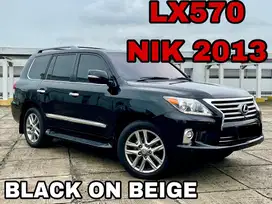 (Black On Beige) Lexus LX570 LX 570 2013