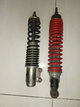 skok depan belakang vespa LX s orisinil