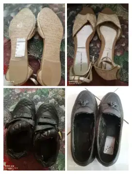 Aneka sepatu bekas ad yg Bru ad yg bekas l