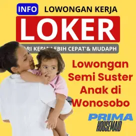 Loker wanita semi suster anak di wonosobo