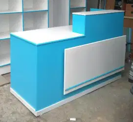 COD Meja kasir cantik pelengkap usaha