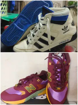 New balance & adidas