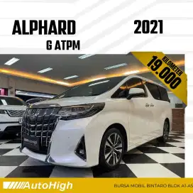DP10% [Km19.000] Alphard G ATPM 2021 White Regis 2020 #AUTOHIGH