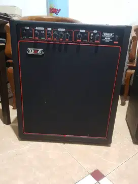 Ampli bass B&J BB90 speaker 10 inch x 2 + tweeter