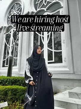 Host live pakaian muslimah