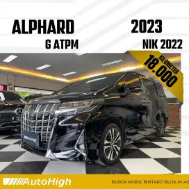 DP10% [Km18.000] Alphard G ATPM 2022 Black Register 2021 #AUTOHIGH