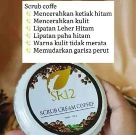 Lulur Kopi Pencerah kulit