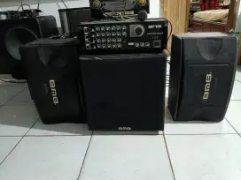 Jl 1 Set Audio Karoke BMB Original mulus . Glerrr