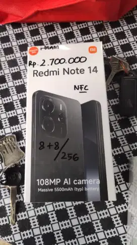 Dijual HP Xiaomi Redmi Note 14 5G NFC