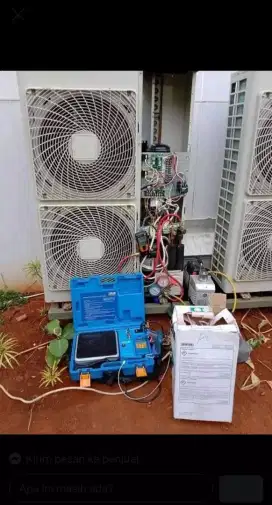 Jasa service cuci AC bongkar pasang AC water heater instalasi listrik