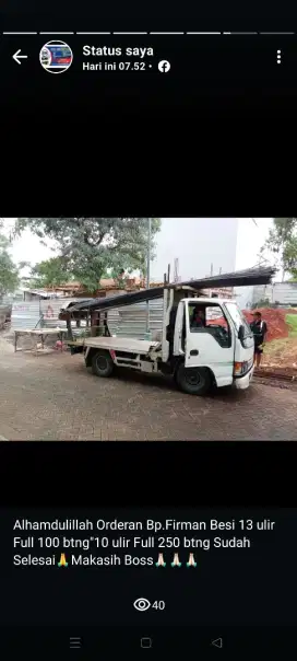 EKA BAJA Jual Besi 10 ulir Full Serifikat SNI