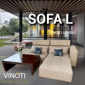 SOFA L VINOTI AZTEC Ex Display