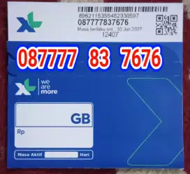 Nomor cantik kartu perdana XL 7676