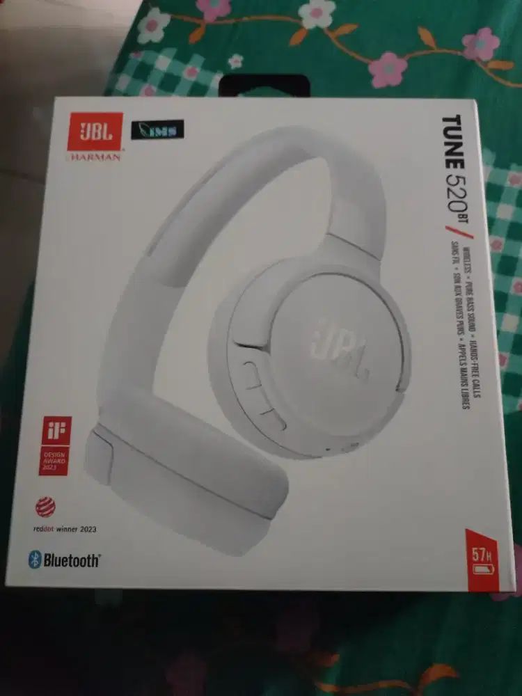 Jbl tune 520bt baru, 650rb aja