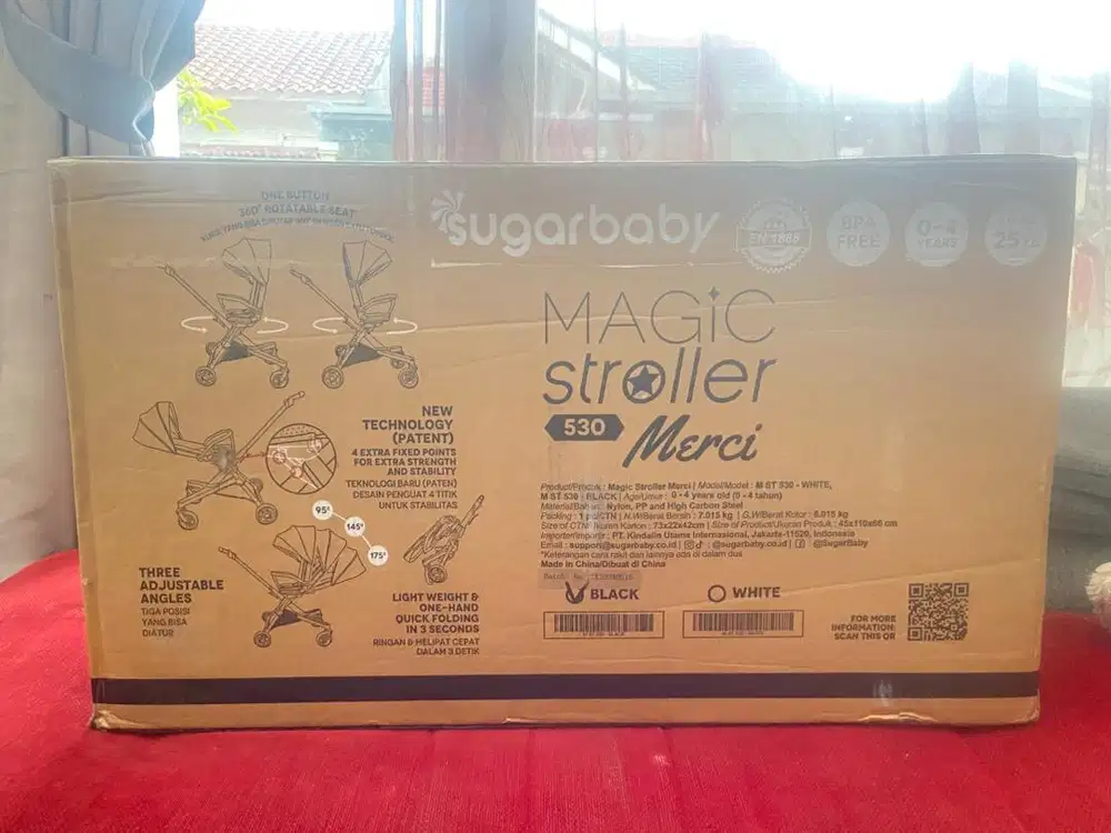 Magic stroller 530 merci sugarbaby