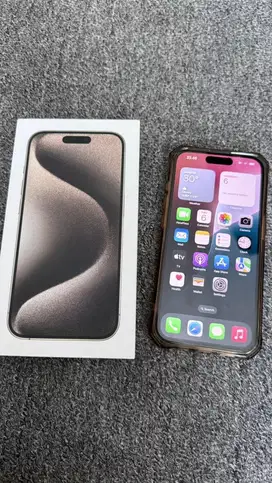 Iphone 15 pro 256 GB Titanium Grey
