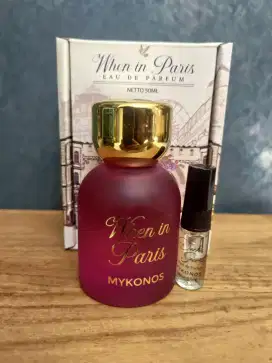 Jual Parfum Viral Buat Cewek , MYKONOS WHEN IN PARIS 50 ml BNIB