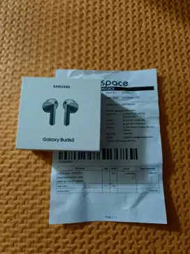 Samsung galaxy buds 3 silver BARU SEGEL GARANSI RESMI SEIN