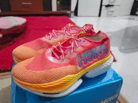 Hoka running Cielo X size 45 prelove like new 775rb tapak tebal empuk