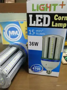 Lampu LED Corn Light  Jagung 36W 6500k White Merk Light+
