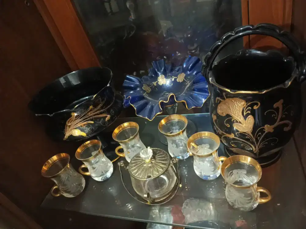 Pajangan kristal, crystal 1 set