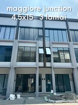 DISEWAKAN RUKO MAGGIORE JUNCTION 4,5x15m² 3 LANTAI SEMI FURNISHED