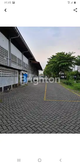 Disewakan Gudang Ready 2 Unit di Raya Kletek Taman Sepanjang Sidoarjo